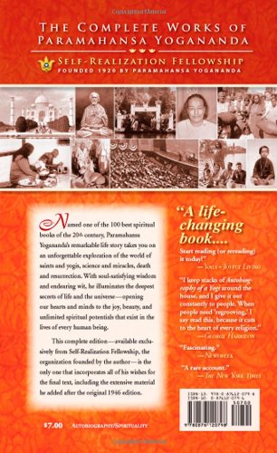 Autobiography of a Yogi by Paramahansa Yogananda