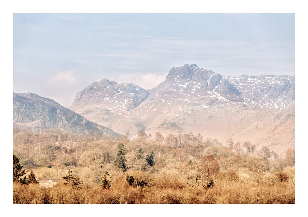 Langdale Pikes in Winter (Limited Edition)