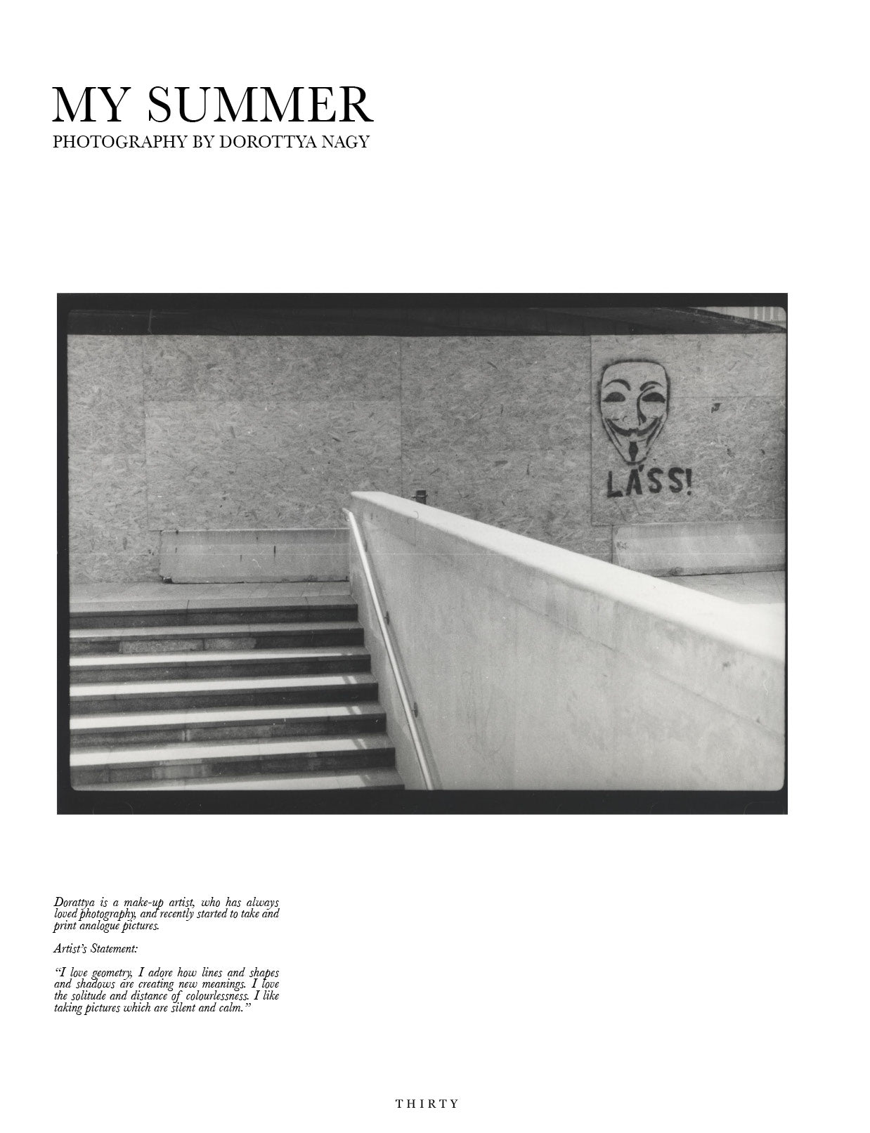 62nd Floor Analogue Zine #6