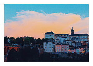 Albi Skyline at Night by Ian Cole (Limited Edition)