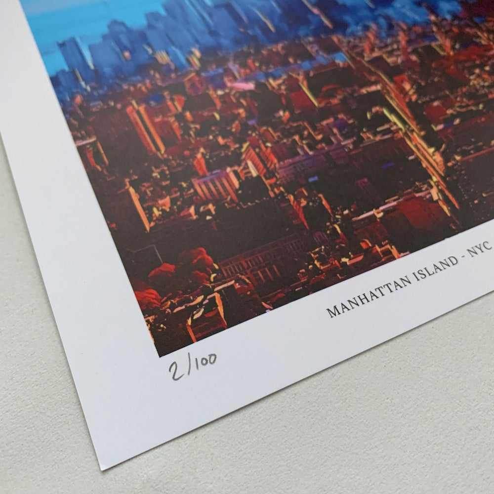 Manhattan Island (Ltd Edition Print)