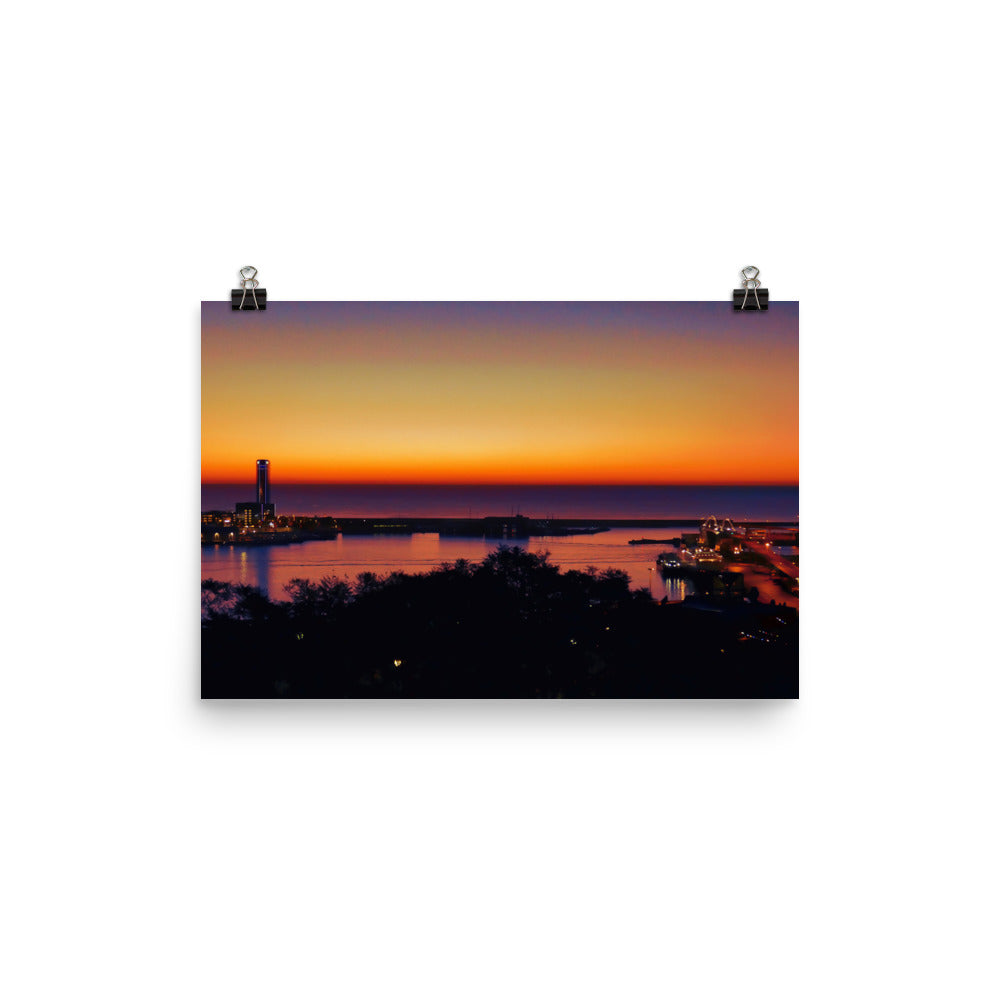 Mediterranean Sunrise, Barcelona (Open Edition)