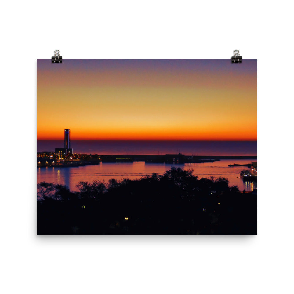 Mediterranean Sunrise, Barcelona (Open Edition)