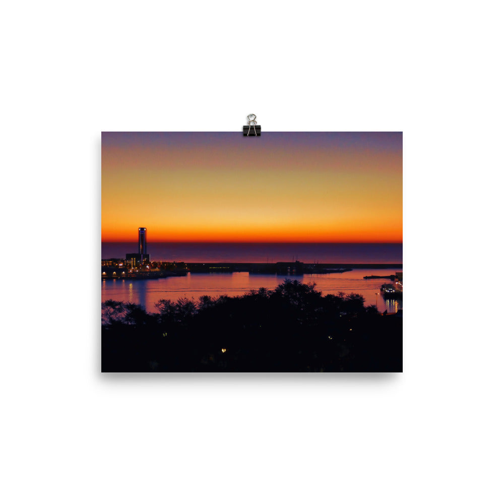Mediterranean Sunrise, Barcelona (Open Edition)