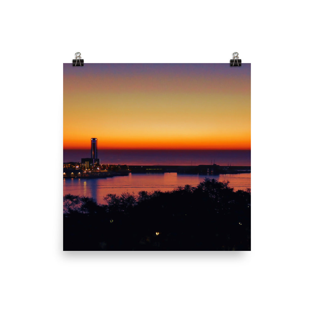 Mediterranean Sunrise, Barcelona (Open Edition)