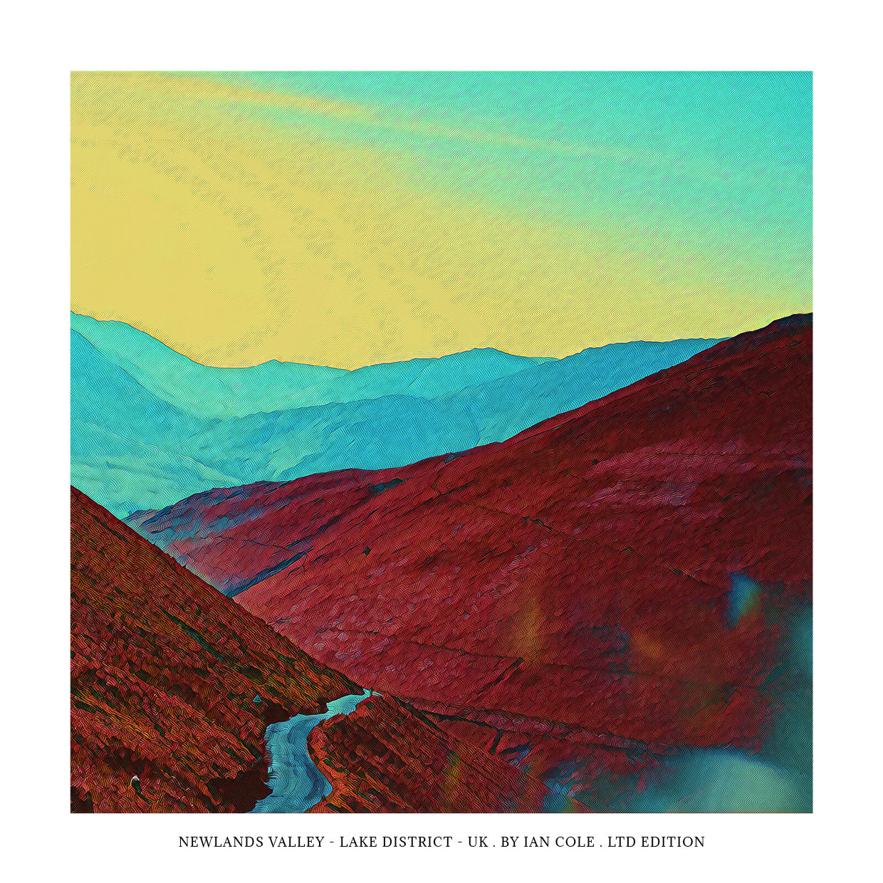 Newlands Valley (Ltd Edition Print)