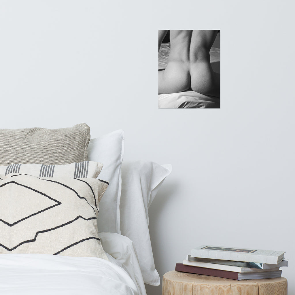 Nude Study: Seated (Poster)