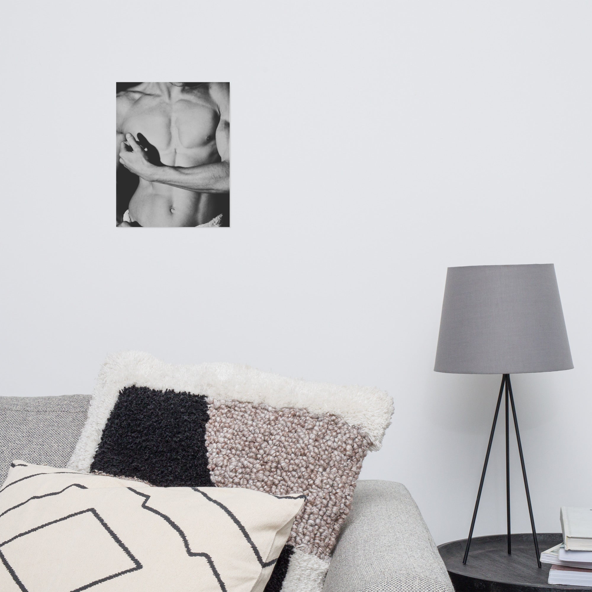 Nude Study: Flexing #1 (Poster)