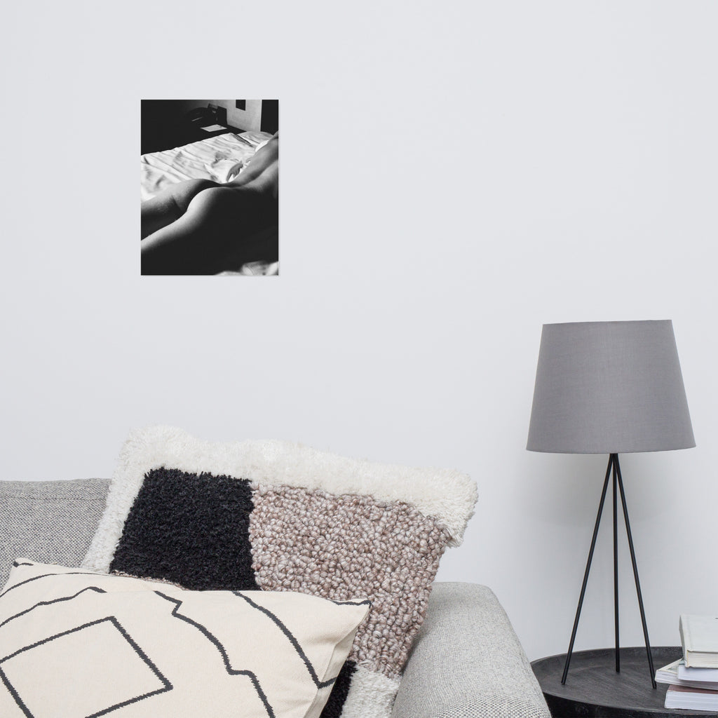 Nude Study: Face Down (Poster)