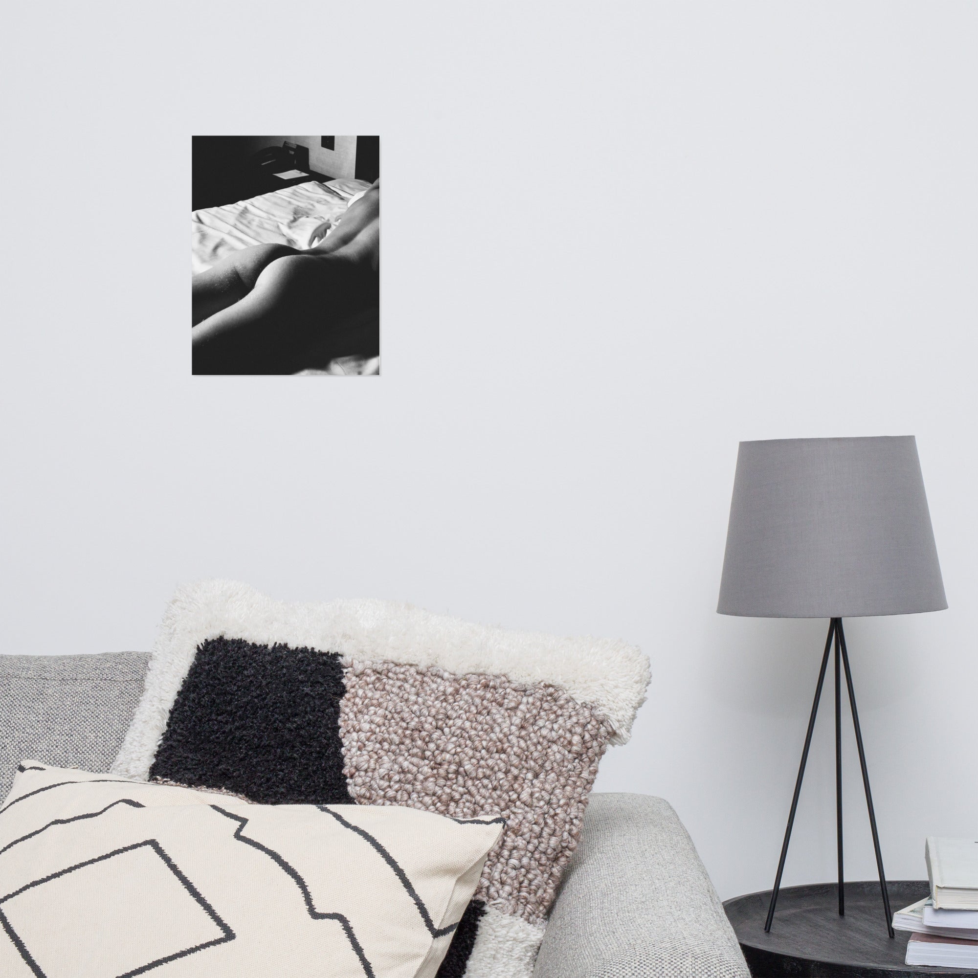 Nude Study: Face Down (Poster)
