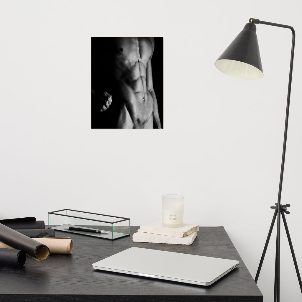 Nude Study: Power (Poster)