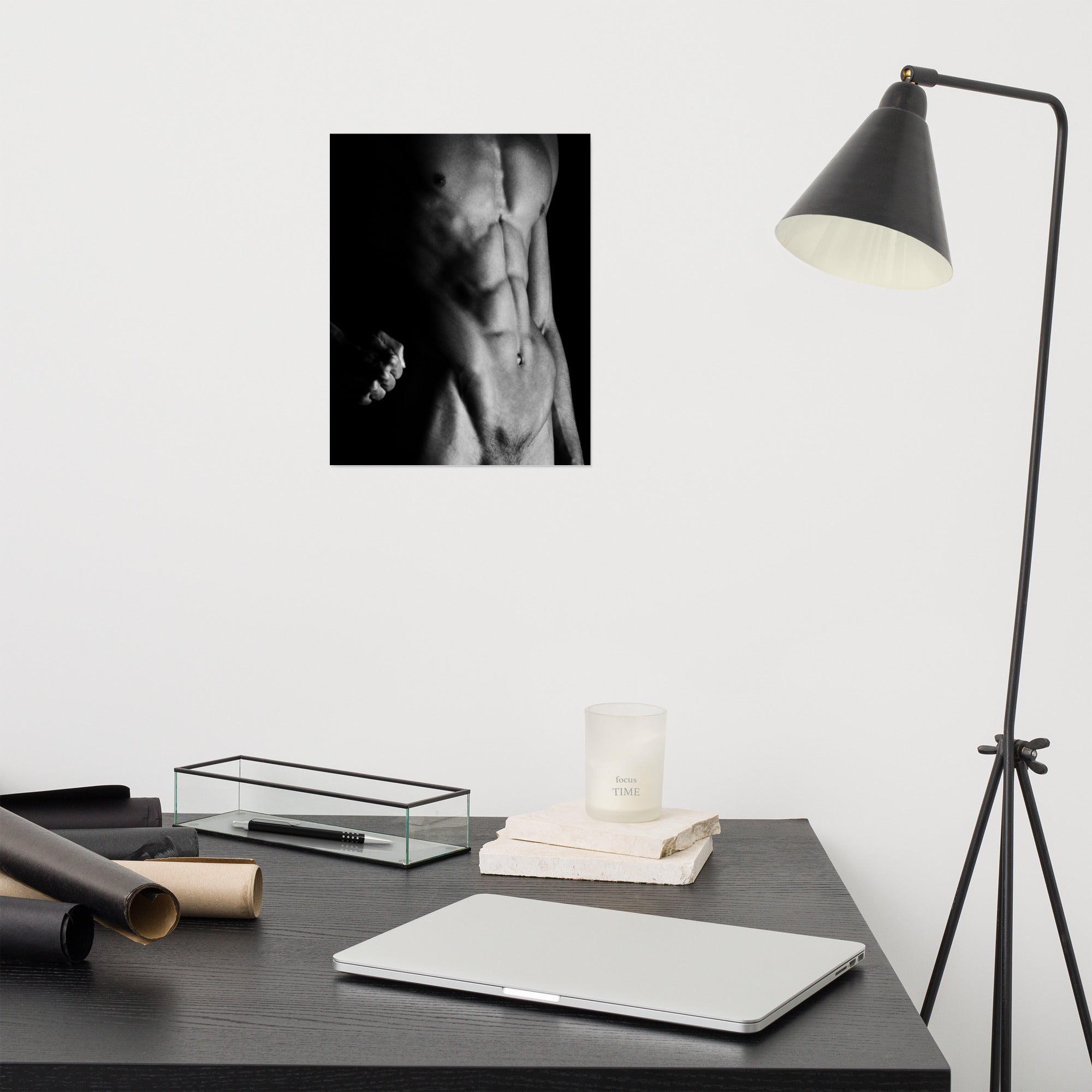 Nude Study: Power (Poster)
