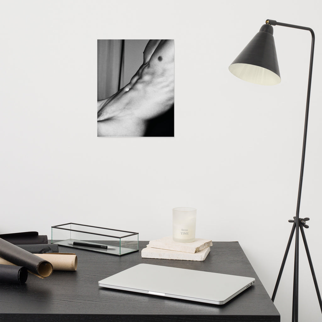 Nude Study: Male Torso #2 (Poster)