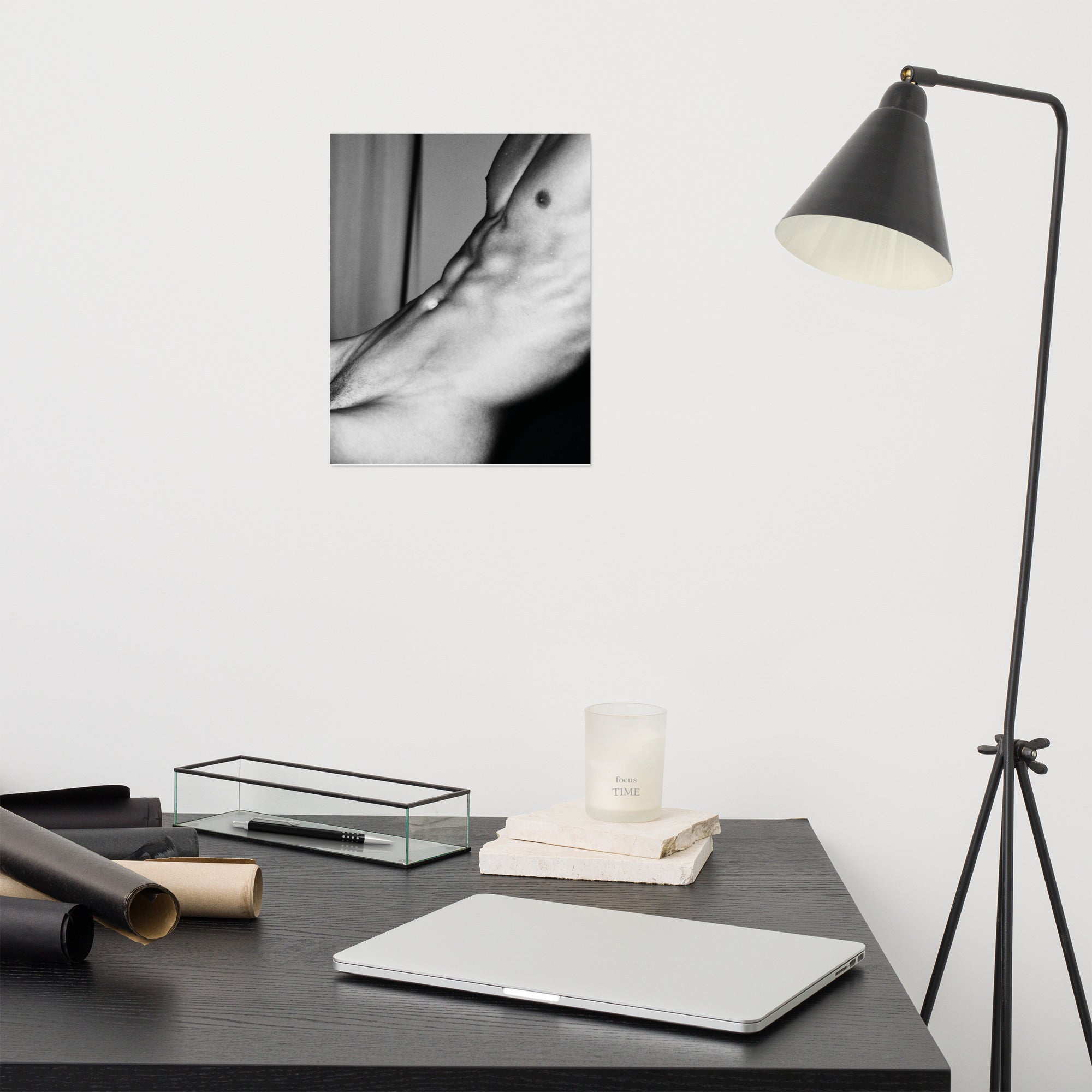Nude Study: Male Torso #2 (Poster)