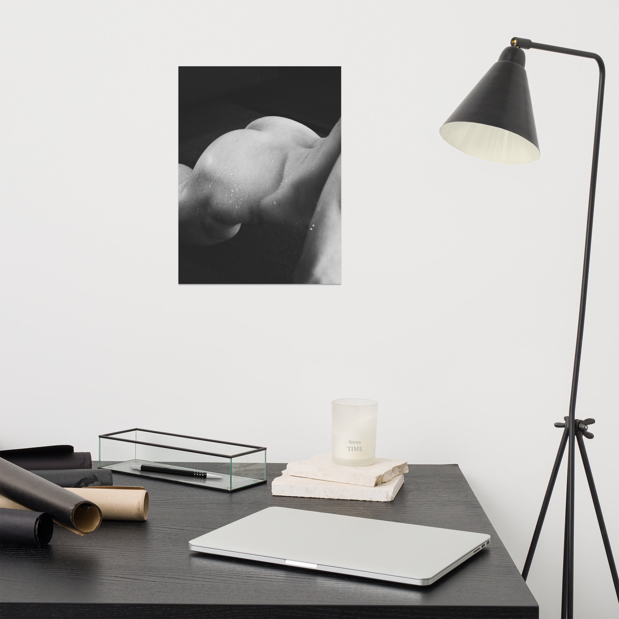 Nude Study: Push Up (Poster)