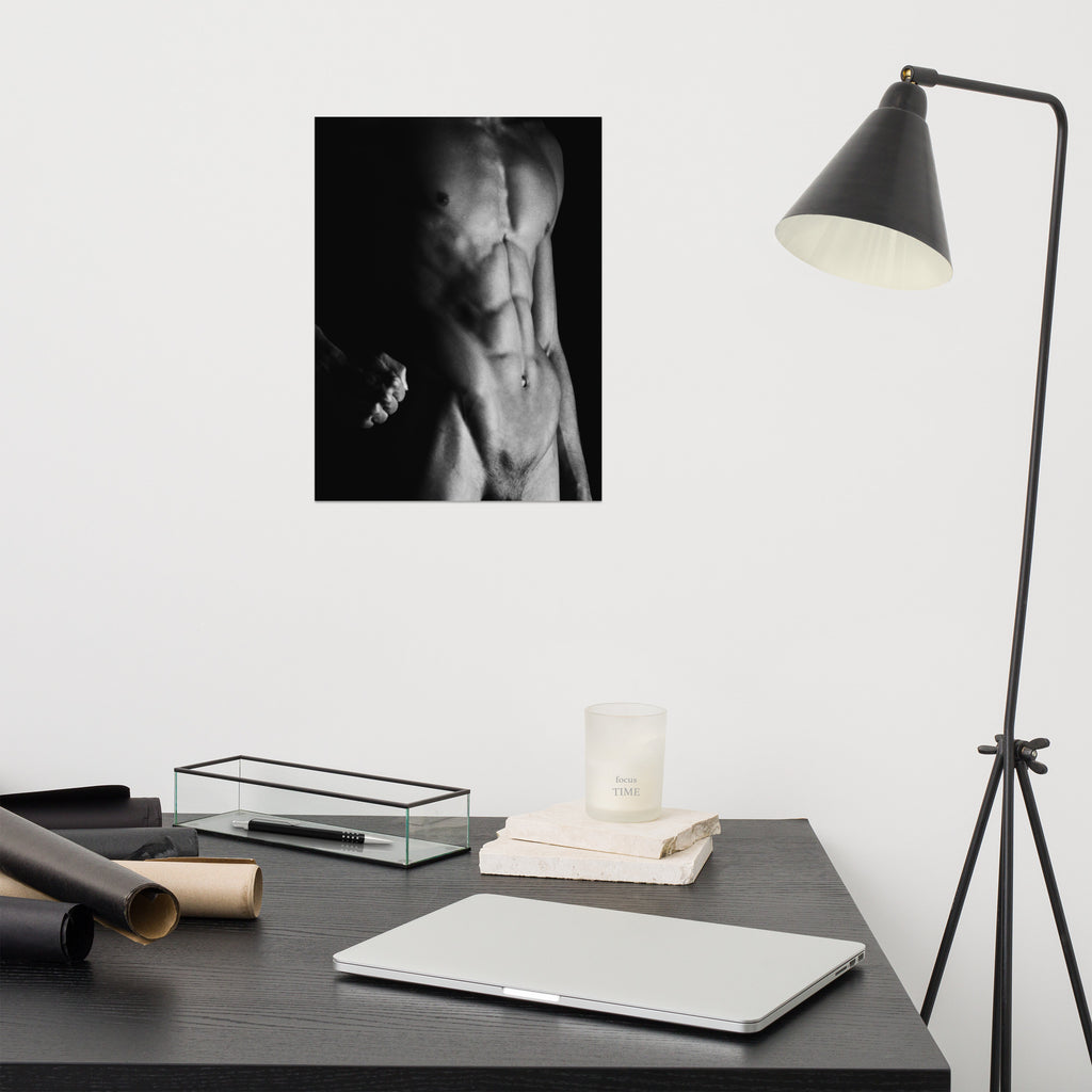 Nude Study: Power (Poster)