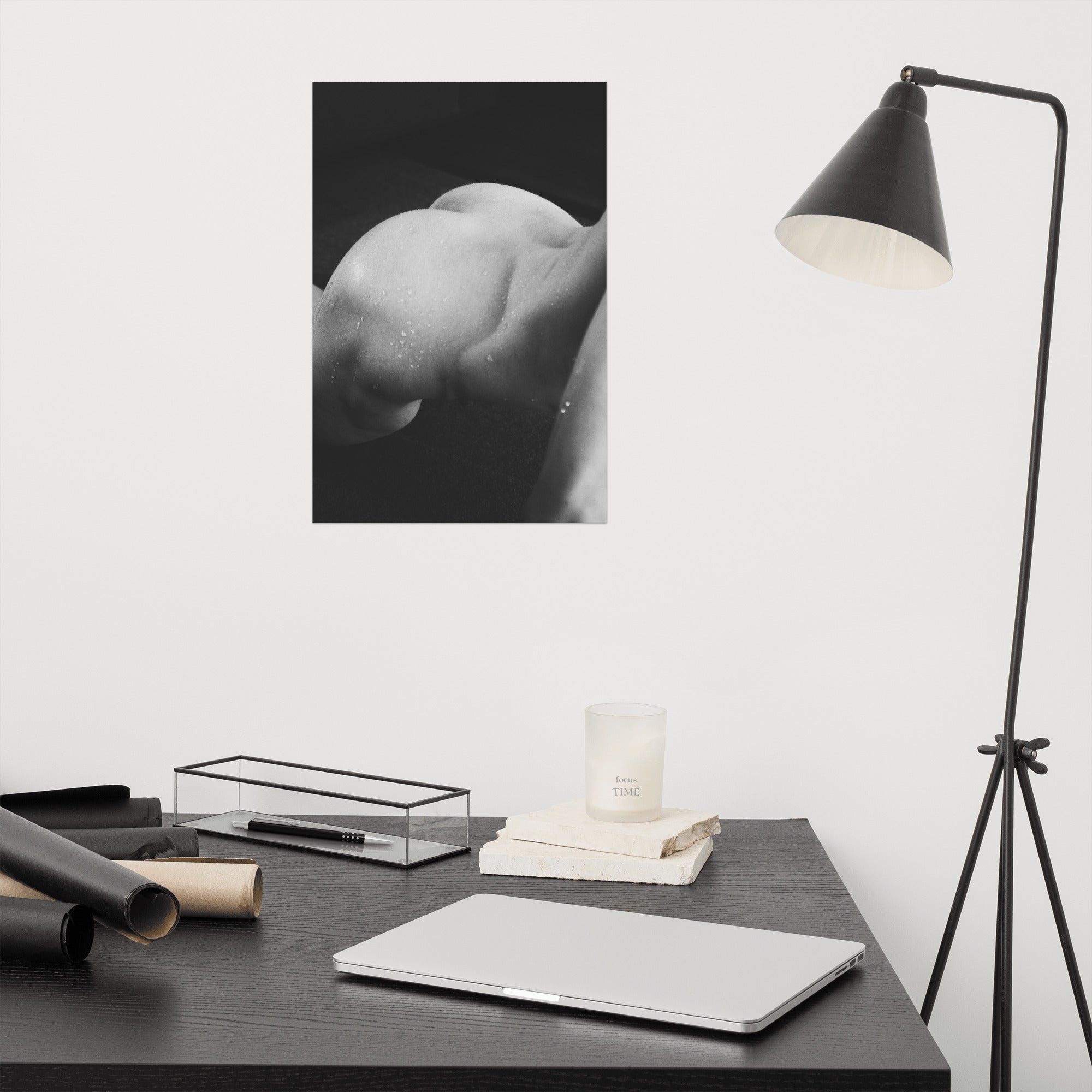 Nude Study: Push Up (Poster)
