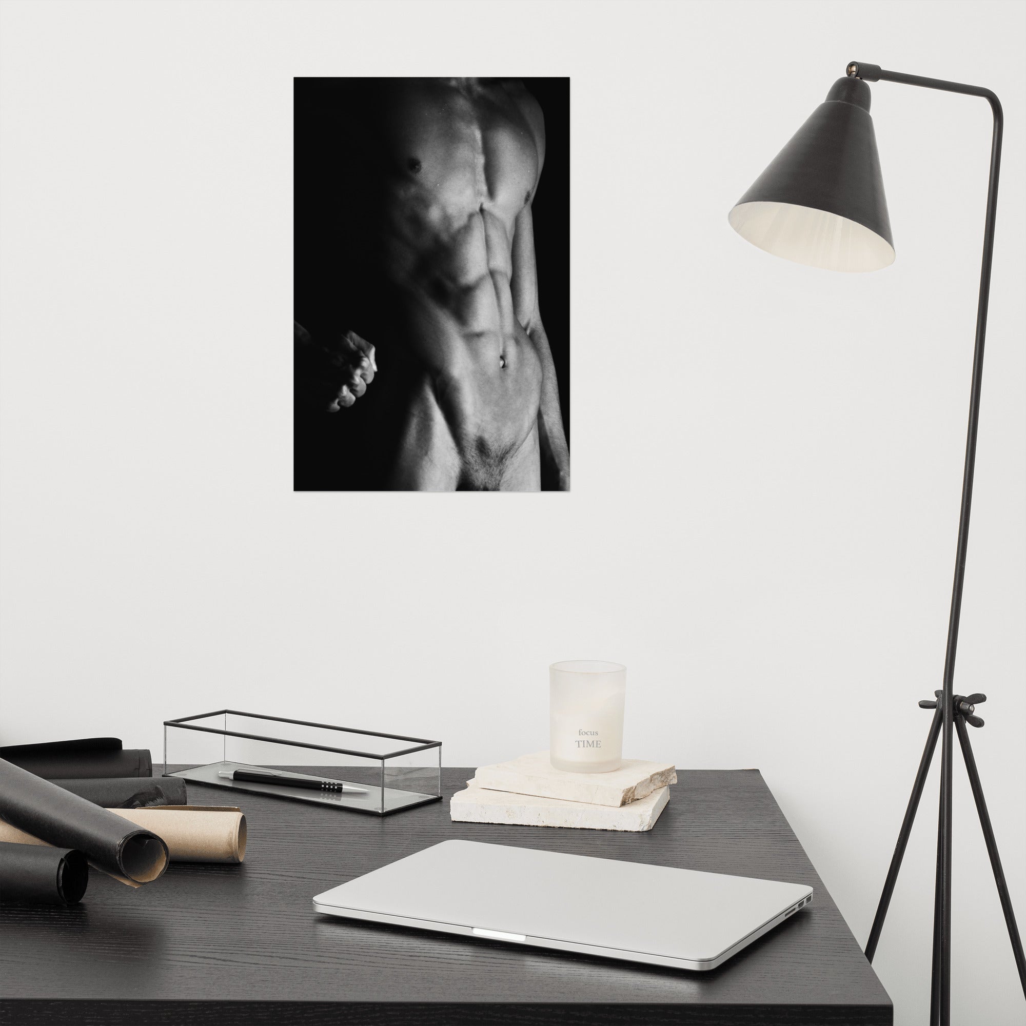 Nude Study: Power (Poster)