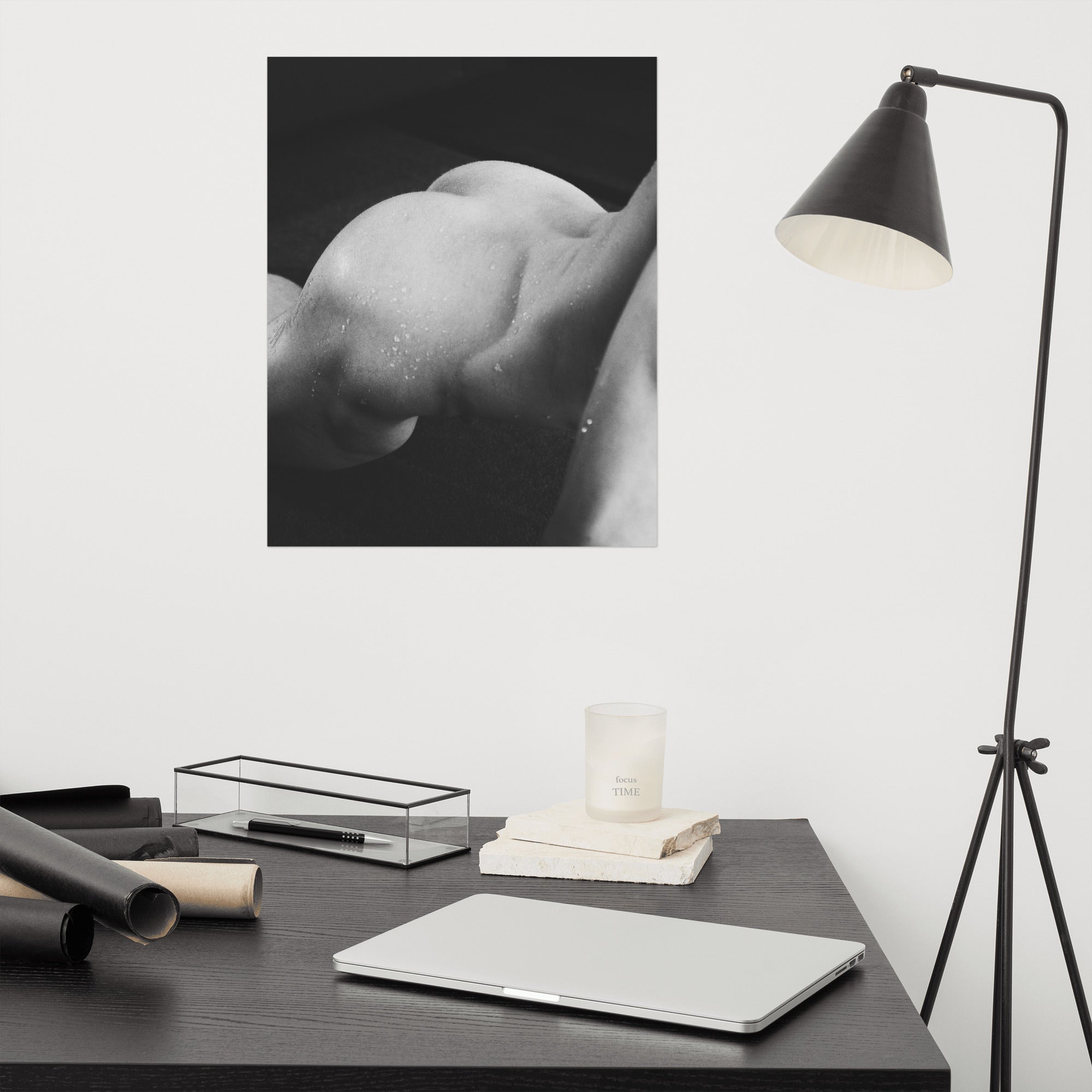 Nude Study: Push Up (Poster)
