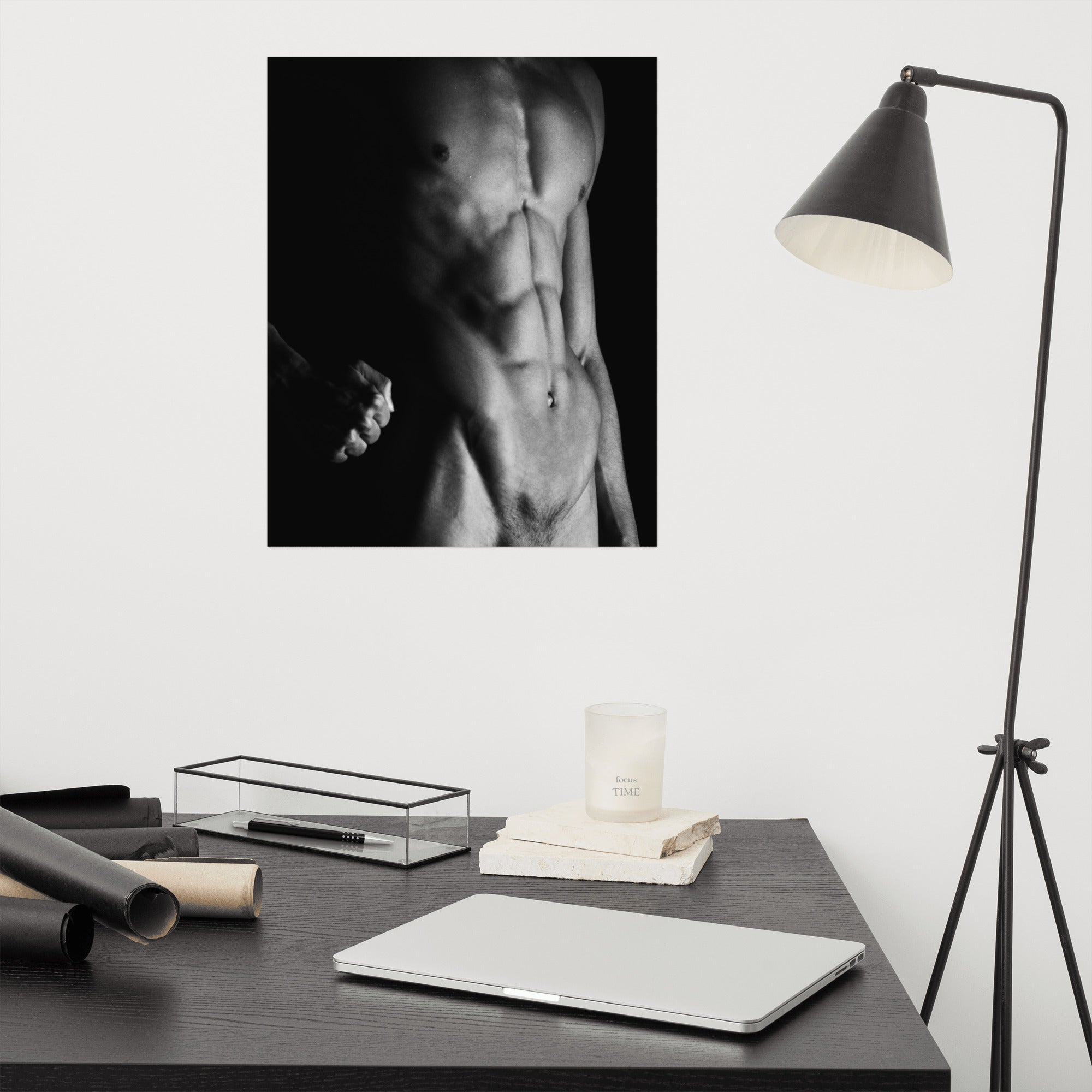 Nude Study: Power (Poster)
