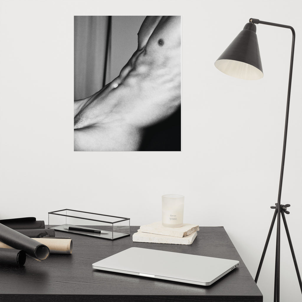 Nude Study: Male Torso #2 (Poster)