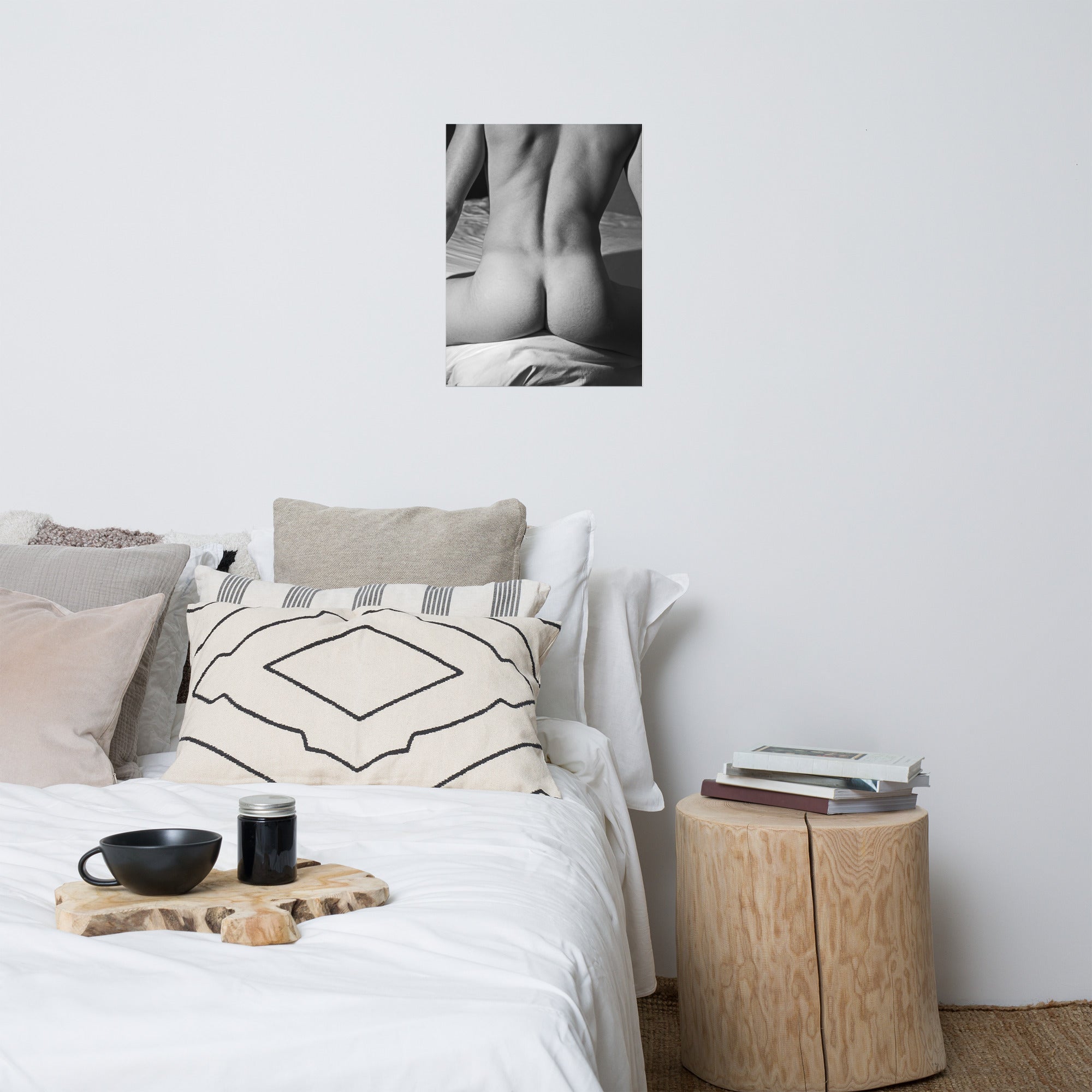Nude Study: Seated (Poster)