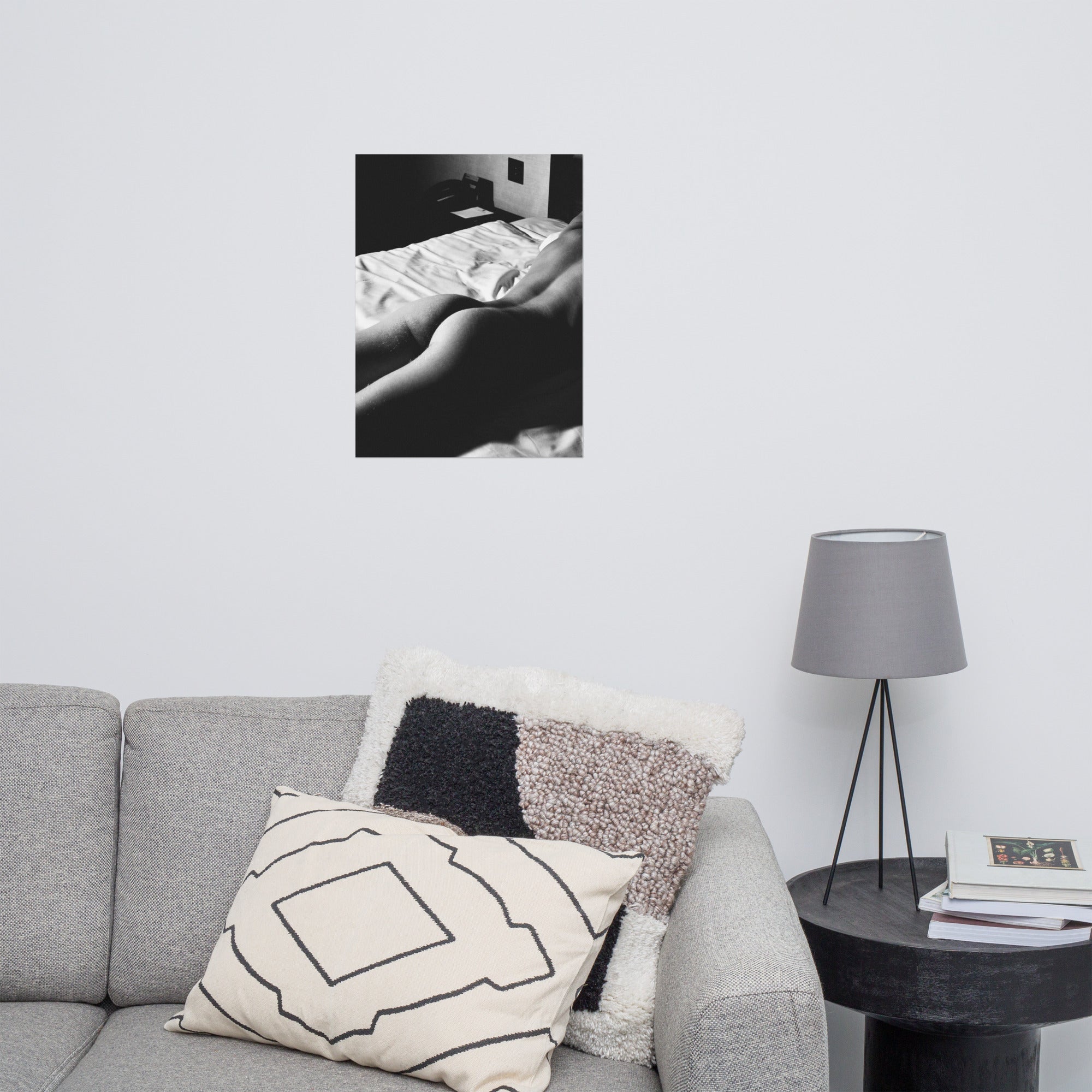 Nude Study: Face Down (Poster)