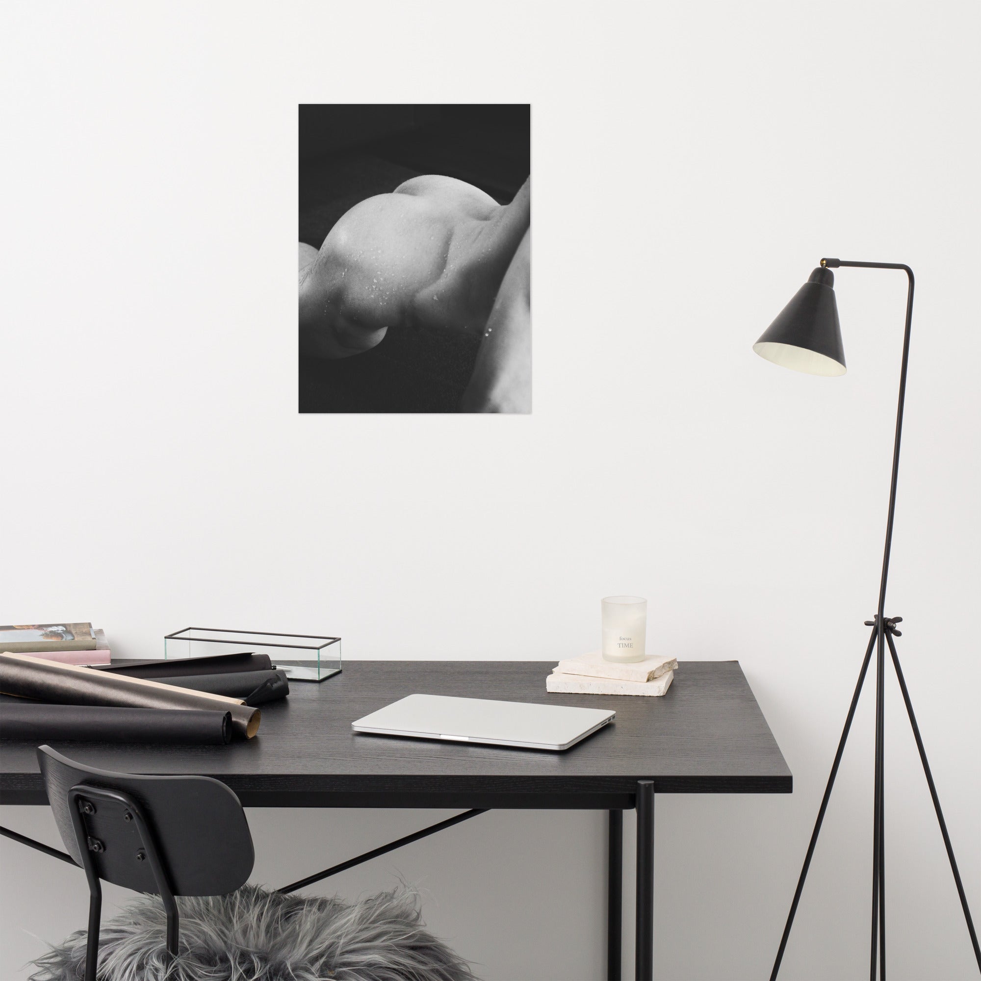 Nude Study: Push Up (Poster)