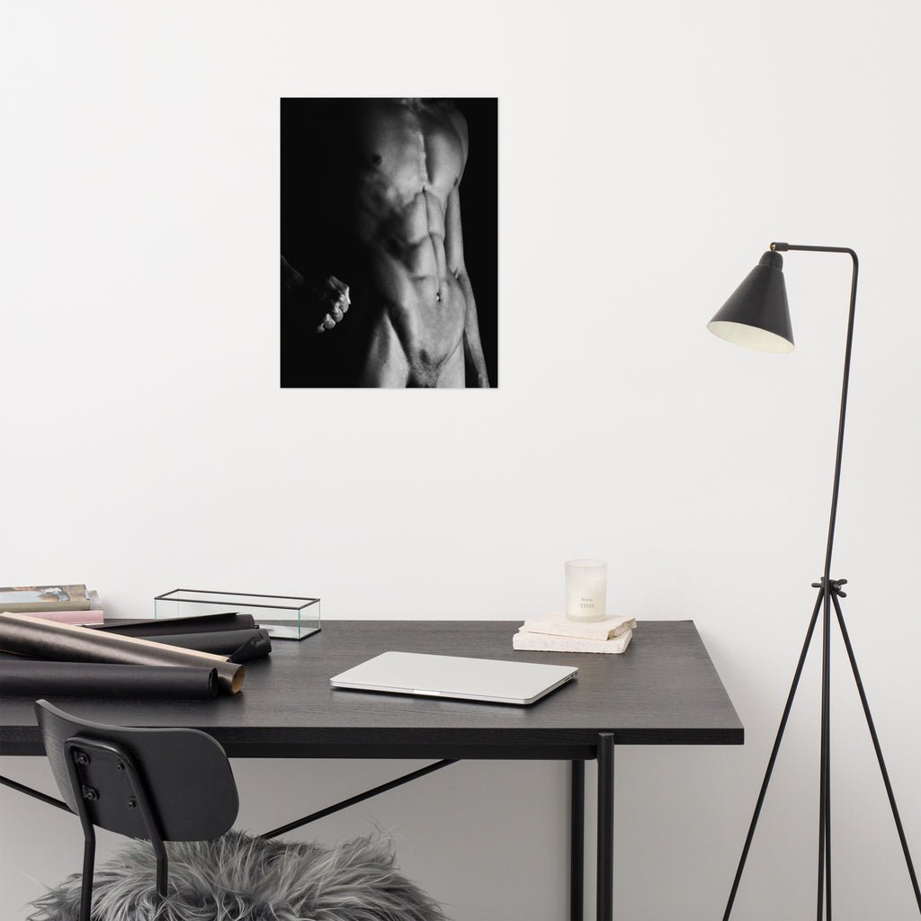 Nude Study: Power (Poster)