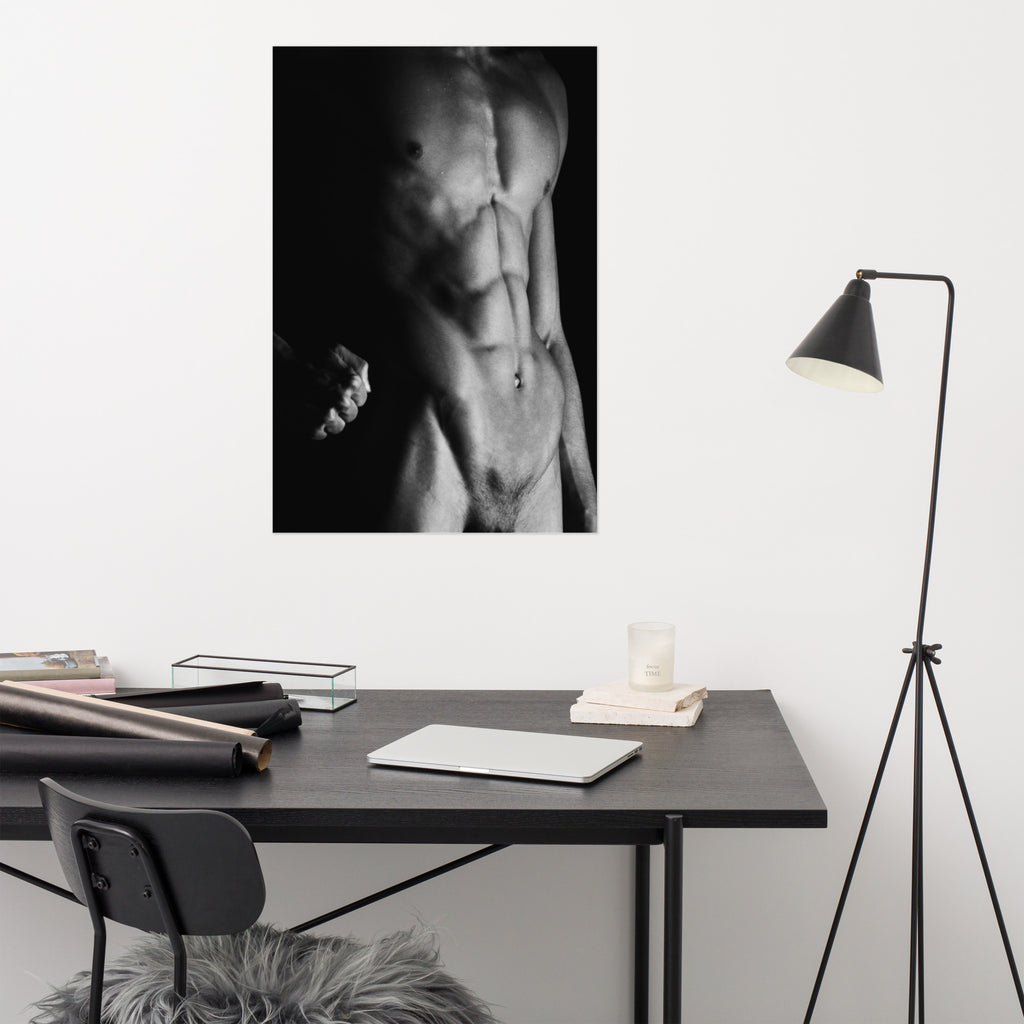 Nude Study: Power (Poster)
