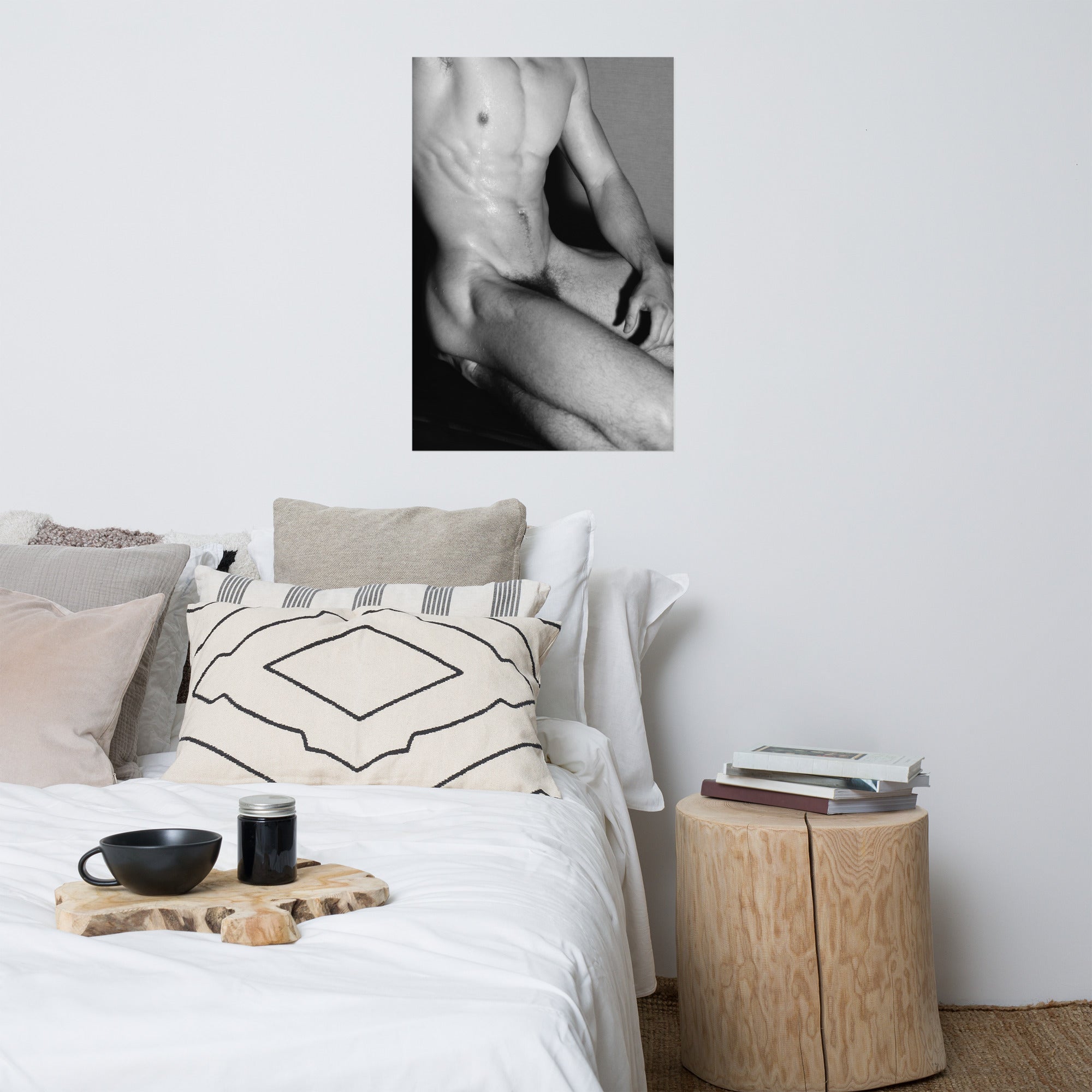Nude Study: Wet Torso #1 (Poster)